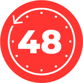 Built within 48 hours icon